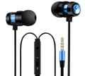 NKOBEE In-ear Hörlurar med Mic In-lineControl (Original) Blå