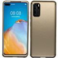 Miniatyrbillede 1 af 11: Huawei P40 - Stilsäkert Skyddande Dubbelskal (FLOVEME) Guld