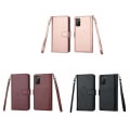 Miniatyrbilde 6 av 11: Samsung Galaxy S20 - Plånboksfodral Brun