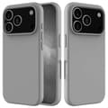iPhone 17 Pro Max Skal Silikon  Lyxigt Skydd & Silkeslen Känsla Grå
