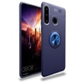 Miniatyrbilde 7 av 10: Huawei P30 Lite - Praktiskt Silikonskal med Ringhållare (EPIC) Röd
