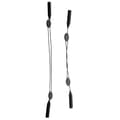Justerbart Glasögonsnöre (Senilsnöre) Svart Barn 21-29cm