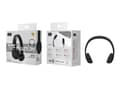 Bluetooth-hörlurar med mikrofon (BT-SD-FM-samtal) - Stereo Svart