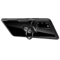 Miniatyrbilde 11 av 11: Genomtänkt Skal med Ringhållare - Samsung Galaxy S20 Svart
