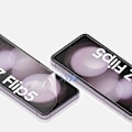 Miniatyrbilde 3 av 6: 4-in-1 Z Flip 5 Hydrogel Skärmskydd & Kameralinsskydd