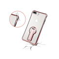 Miniatyrbild 11 av 11: Effektfullt PLATED Skal för iPhone 8 (Ställfunktion) Blå