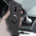 Pikkukuva 7 / 11: Skal med Ringh�llare - Samsung Galaxy S9 Blå/Blå