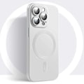 Pikkukuva 1 / 11: iPhone 16 Pro - Magnetisk Perfektion - Skydd som Matchar Din Stil Off-White