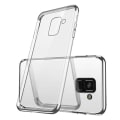 Miniatyrbilde 1 av 11: Samsung Galaxy A8 2018 - Smidigt Skyddsskal i Silikon FLOVEME Silver