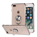 Pikkukuva 6 / 11: Stötdämpande Skal med Ringhållare - iPhone 7 Plus Blå