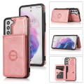 Miniatyrbilde 6 av 9: Samsung Galaxy S23 - Skal med Korthållare Roséguld