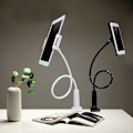 Miniatyrbillede 10 af 11: Universal stativhållare för mobiltelefon/Ipad etc. Vit