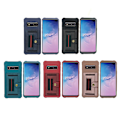 Miniatyrbillede 7 af 11: Samsung Galaxy S10 - Robust Skal med Korthållare Blå