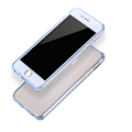 Pikkukuva 9 / 11: Dubbelsidigt Silikonfodral med TOUCHFUNKTION för iPhone 7 PLUS Genomskinlig