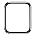 Miniatyrbillede 1 af 11: Apple Watch Series 7/8 41/45mm Skärmskydd (3D) Transparent 41mm