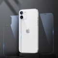 Miniatyrbillede 9 af 11: 3-PACK iPhone 12 Pro For- og Bagsideskærmbeskyttelse 0,3mm Transparent/Genomskinlig