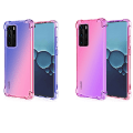 Miniatyrbild 6 av 11: Silikonskal - Huawei P40 Transparent/Genomskinlig