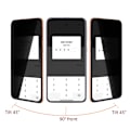 Miniatyrbillede 4 af 10: 2-PACK Redmi Note 11 Pro 5G Skärmskydd Anti-Spy HD 0,3mm Svart