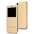 Pikkukuva 1 / 11: Elegant Smartfodral med Fönster (Leman) - Huawei P30 Guld