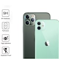 Miniatyrbild 1 av 11: iPhone 11 Pro 2-PACK Bakre Kameralinsskydd 9H 2.5D FullCover Transparent/Genomskinlig