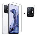 Miniatyrbilde 2 av 11: 3-PACK Xiaomi 11T Pro Skärmskydd + Kameralinsskydd HD 0,3mm Transparent