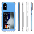 Miniatyrbillede 4 af 7: Samsung Galaxy S20 Plus - Stötdämpande Skal med Korthållare Transparent/Genomskinlig
