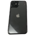 Miniatyrbillede 7 af 11: Aluminium Baksida Skärmskydd iPhone 11 + Titanlegerings metall Svart