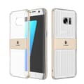 Samsung Galaxy S7 Edge - SONIC Stötdämpande Hybridskal Guld