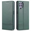 Miniatyrbillede 1 af 11: Samsung Galaxy A22 4G - Tankevækkende AZNS Wallet Case Mörkgrön