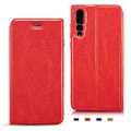 Miniatyrbilde 4 av 11: Huawei P20 - Stilrent Retro Vintage Plånboksfodral Svart