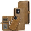 iPhone 12 - 2 i 1 Lommebokfutteral Brun