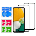 Miniatyrbild 3 av 11: 2-PACK Samsung Galaxy A03 4G Skärmskydd 2.5D 0,3mm Transparent