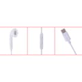 Pikkukuva 1 / 8: Kraftfulla Stilrena In-Ear Type-C Hörlurar Vit