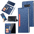 Miniatyrbillede 4 af 11: Samsung Galaxy S10 Plus - Genomtänkt Plånboksfodral Grön
