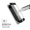 Pikkukuva 8 / 11: iPhone 7 Plus 3-PACK Skärmskydd 3D 9H 0,2mm HD-Clear Svart