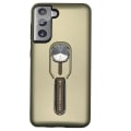Miniatyrbild 3 av 9: Samsung Galaxy S21 - Praktiskt Skyddande Skal med Hållare Röd
