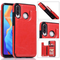 Pikkukuva 7 / 11: Huawei P30 Lite - Elegant Praktiskt Skal med Korthållare Blå