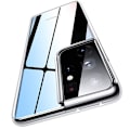 Pikkukuva 4 / 4: Samsung Galaxy S21 Ultra - Stötdämpande Floveme Skyddsskal Transparent