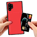 Pikkukuva 9 / 11: Ammattimainen kuori korttipaikalla - Samsung Galaxy Note10 Plus Svart