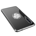 Pikkukuva 10 / 11: Samsung Galaxy A50 - Skyddande Skal med Ringhållare FLOVEME Silver