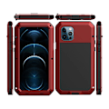 Pikkukuva 3 / 11: iPhone 15 Pro max - Stötdämpande Aluminium Skal Red