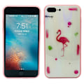 Miniatyrbillede 1 af 6: Elegant Skyddskal till iPhone 7 Plus (Härdat glas) Flamingo