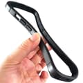 Lyxigt Matt Skal med Stötskydd för iPhone 15 Svart