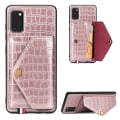 Miniatyrbillede 1 af 11: Professionellt Skal med Korthållare - Samsung Galaxy A41 Roséguld
