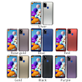 Miniatyrbild 8 av 11: Stilrent Dubbelskal - Samsung Galaxy A21S Guld