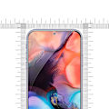 Pikkukuva 10 / 11: Heltäckande Härdat Glas 2.5D Skärmskydd Note 10 Pro (3-pack) Transparent