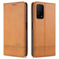 Miniatyrbillede 6 af 11: Xiaomi Mi 10T Pro - Effektfullt Praktiskt Yazunshi Plånboksfodral Blå