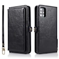 Miniatyrbillede 6 af 11: Samsung Galaxy A71 - Gennemtænkt Pung-etui med dobbelt funktion Mörkblå