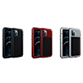 Miniatyrbilde 10 av 11: iPhone 13 Pro Max - 360-Skyddsfodral i Aluminium HEAVY DUTY Svart