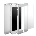 Pikkukuva 1 / 3: Praktiskt Skyddsfodral för iPhone 6/6S PLUS (Fram och bak) GRÅ Silver/Grå